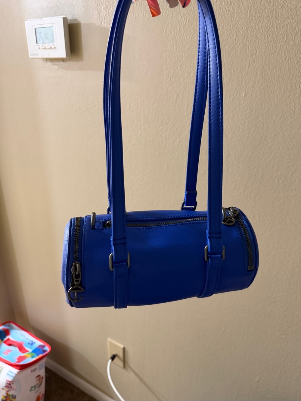 Telfar Royal Blue Mini Barrel Bag
